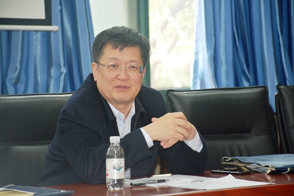 公司党委副书记王勇讲话 魏孟吉摄影